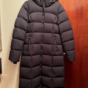 Women's Black Puffer Coat